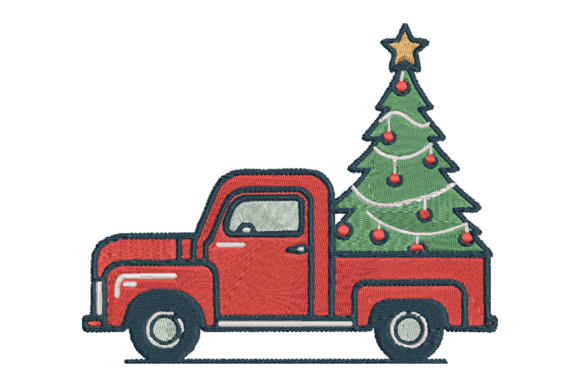 Christmas Truck with Christmas Tree Review