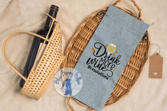 Drink More Wine: A Seller's Review for Holiday Embroidery