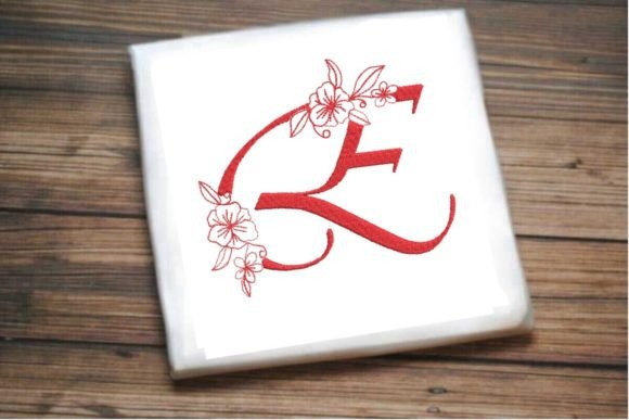 E Floral Monogram Letter: A Designer's Real-World Review