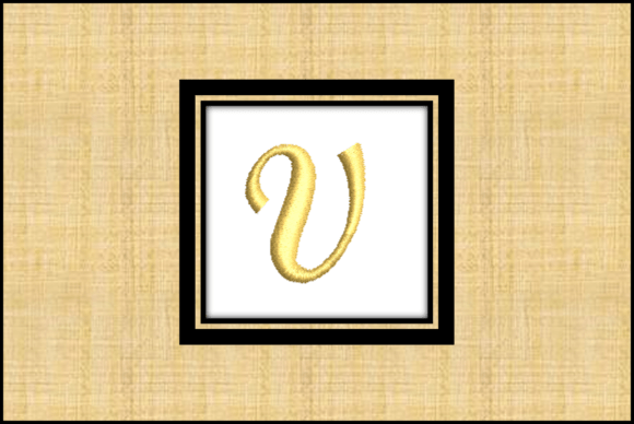 Gold Letter V: A Professional Embroidery Designer Review