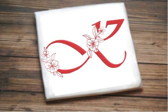 K Floral Monogram Letter: A Designer Review
