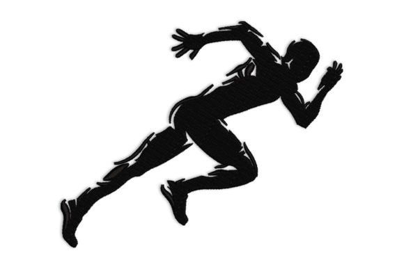 Male Runner: A Sports Embroidery Design Review