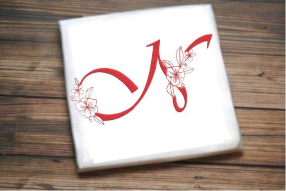 N Floral Monogram Letter: A Boutique Designer Review