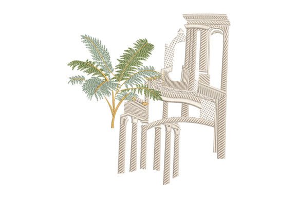 Old Castle with Palm Tree: A Designer Review