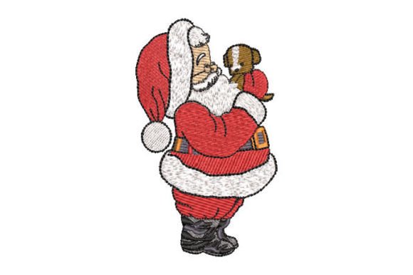 Santa Claus Holding a Dog: A Boutique Review