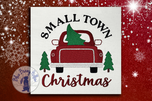 Small Town Christmas: A Boutique Embroidery Review